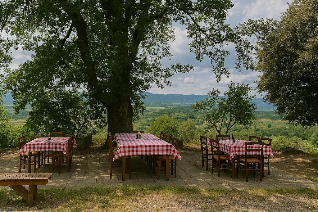 Agricola 7 restaurant in Loro Ciuffenna