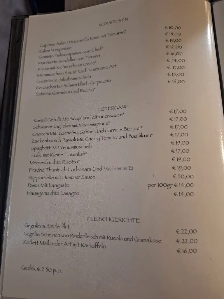 Menu_Ristorante L'aragosta_Marina di Campo_image_1