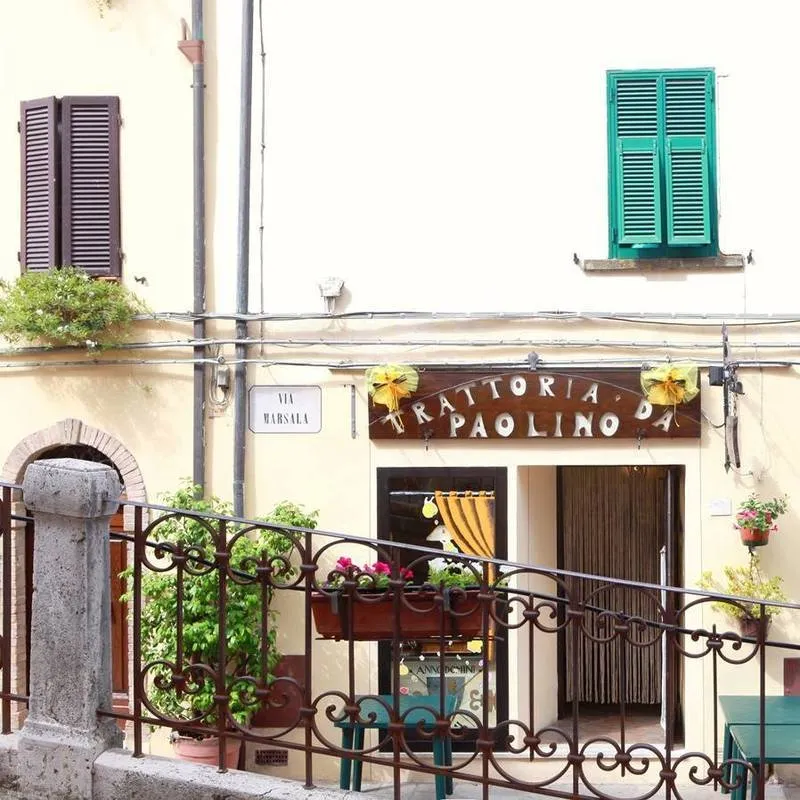 Trattoria da Paolino restaurant in Manciano