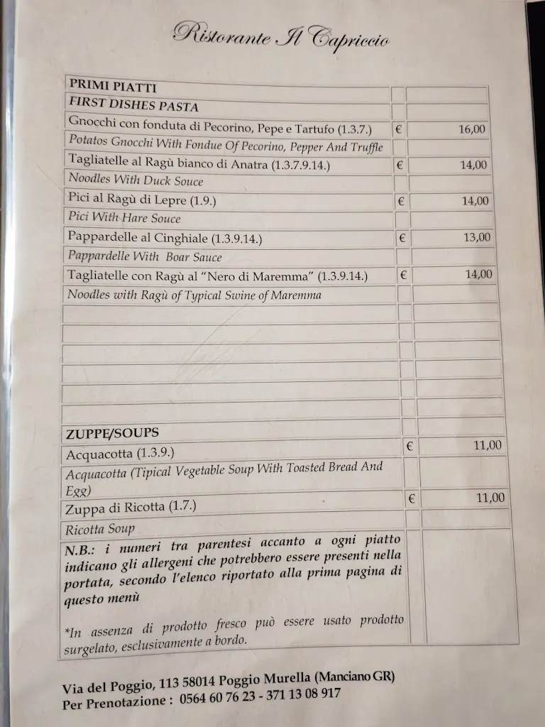 Menu_Ristorante Il Capriccio_Manciano_image_2