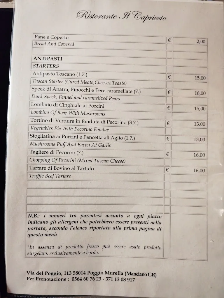 Menu_Ristorante Il Capriccio_Manciano_image_3