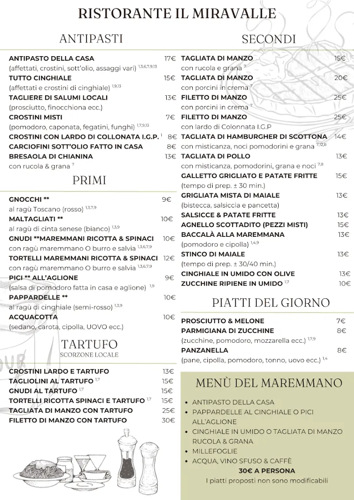 Menu_Ristorante Albergo Il Miravalle Da Meloni_Manciano_image_1
