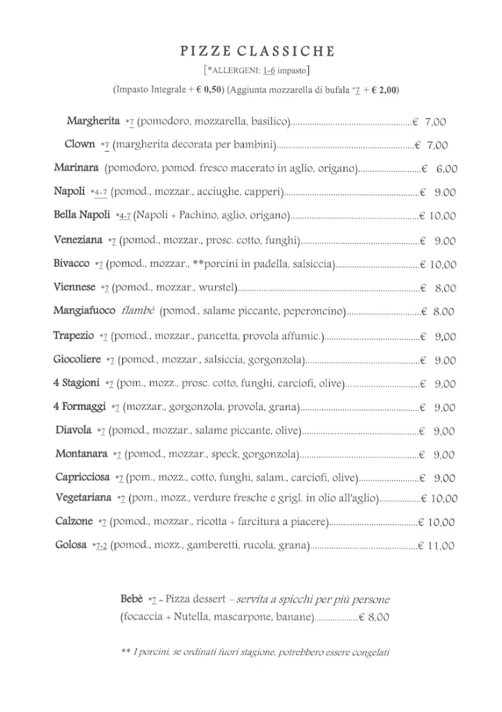 Menu_Pizzeria Osée - Piatti Tipici_Manciano_immagine_2