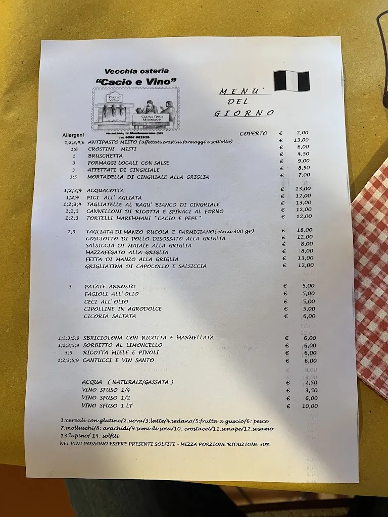 Menu_Vecchia Osteria Cacio e Vino_Manciano_image_4