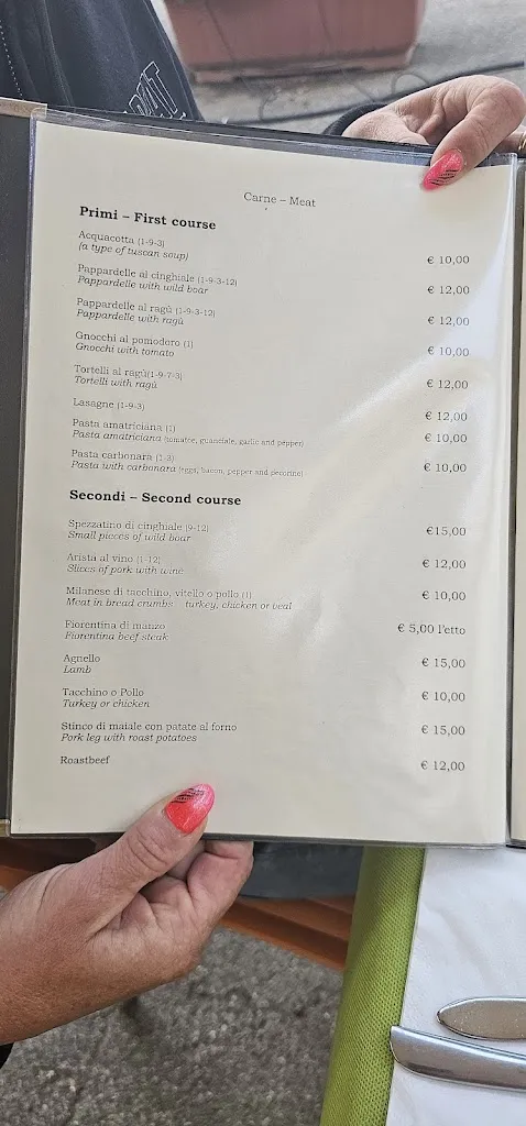 Menu_La Forneria_Manciano_image_1