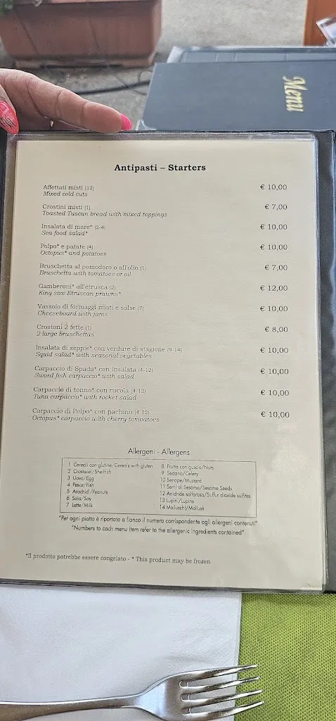 Menu_La Forneria_Manciano_image_2