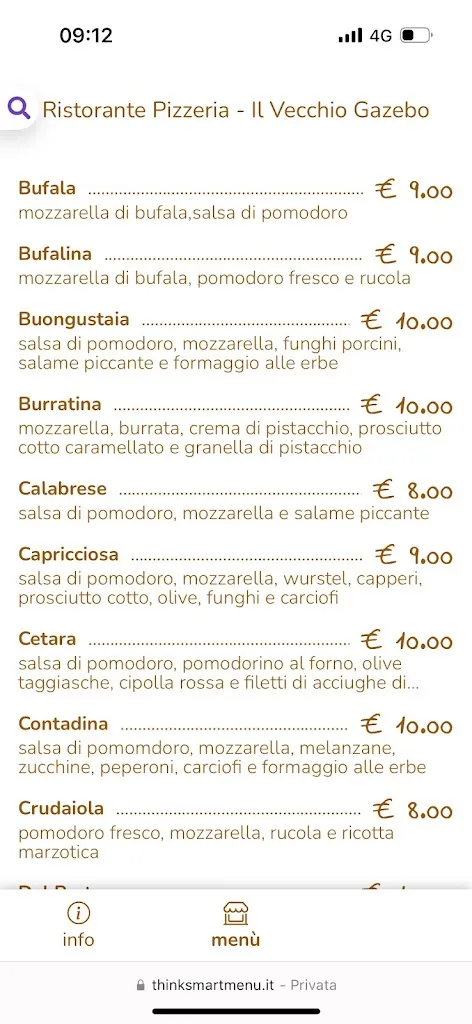 Menu_Il Vecchio Gazebo_Molfetta_immagine_1