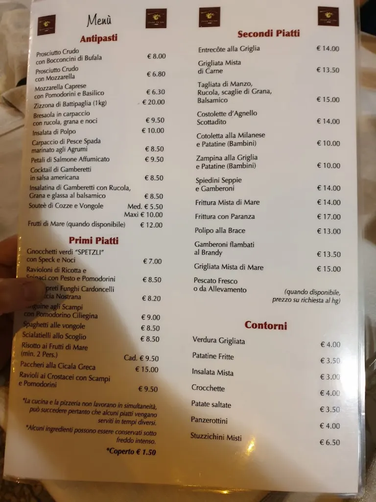 Menu_Ristorante Chalet del Sole molfetta_Molfetta_image_4