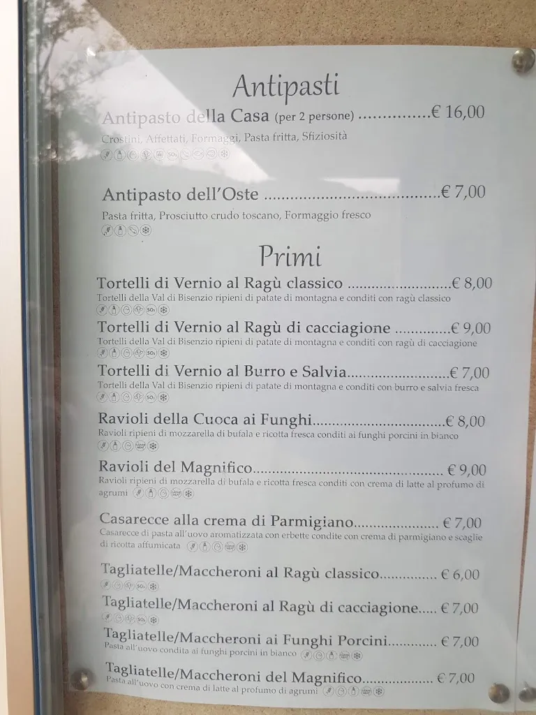 Menu_Casa Vacanze e Ristorante Casa Le Bandite_Mercatale-San Quirico_image_1
