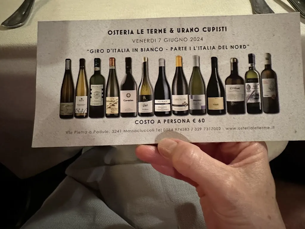 Linda Venables_Osteria Le Terme_Massarosa_recensione