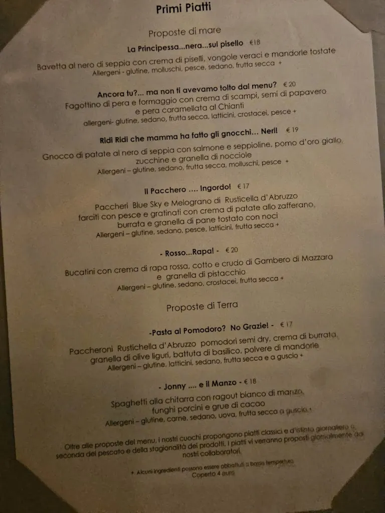 Menu_Ristorante La Peniche_Marina di Massa_image_3