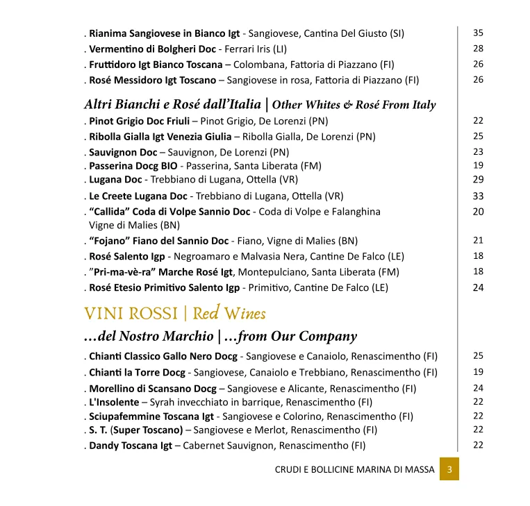 Menu_Crudi e Bollicine Marina di Massa_Marina di Massa_image_3
