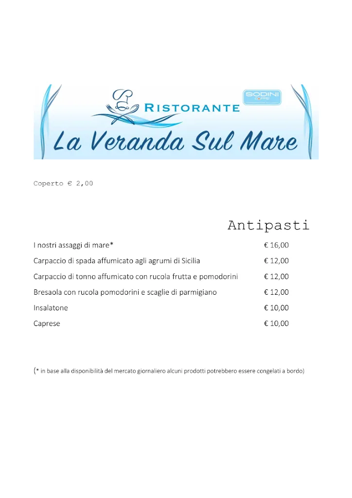 Menu_ristorante la veranda sul mare_Marina di Massa_image_3