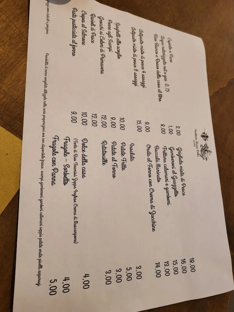 Menu_Trattoria Baria Delia_Marina di Massa_image_1