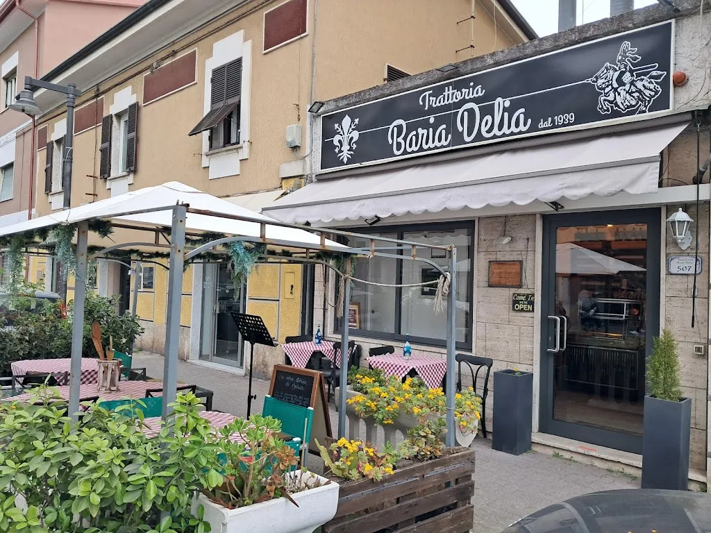 Trattoria Baria Delia restaurant in Marina di Massa