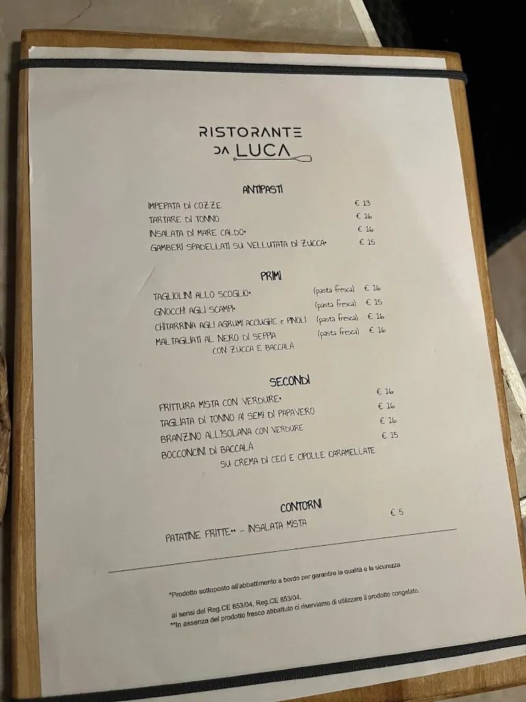 Menu_Ristorante Da Luca_Marina di Massa_image_1