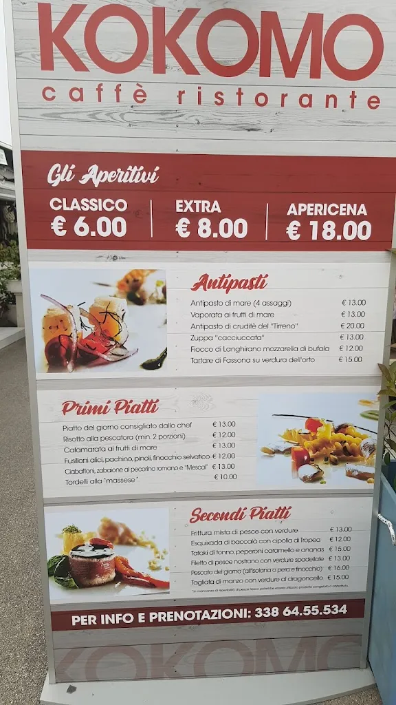 Menu_Kokomo Club_Marina di Massa_immagine_2