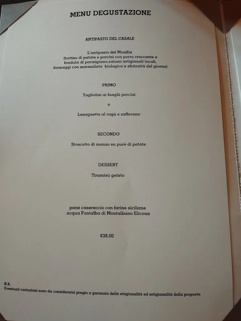 Menu_Monilia del Casale Food e Relax_Montalbano_immagine_1