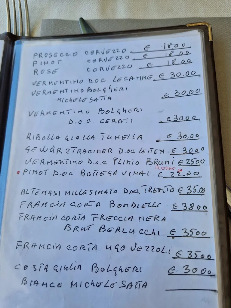 Menu_Ristorante Bagno Flora_Marina di Massa_image_1