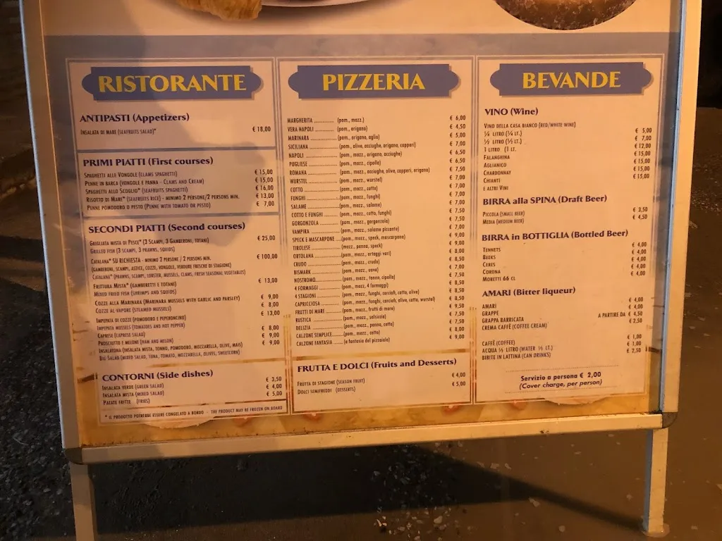 Menu_Alba Beach_Marina di Massa_image_2