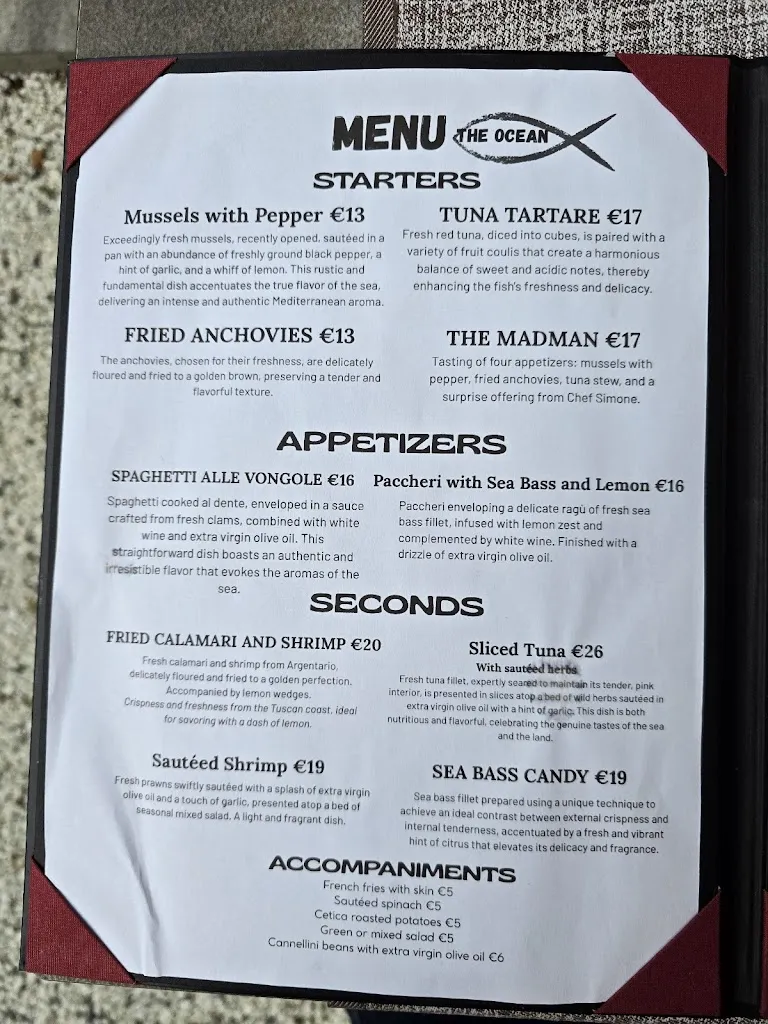 Menu_Ristorante Banco A Ristoro - Piatti di pesce e terra_Molino del Piano_image_3