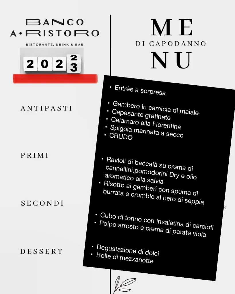 Menu_Ristorante Banco A Ristoro - Piatti di pesce e terra_Molino del Piano_image_4