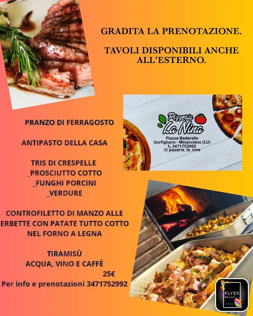 Menu_Pizzeria La Nina_Minucciano_image_1