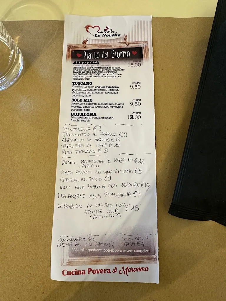 Menu_La Novella srl_Massa Marittima_image_1