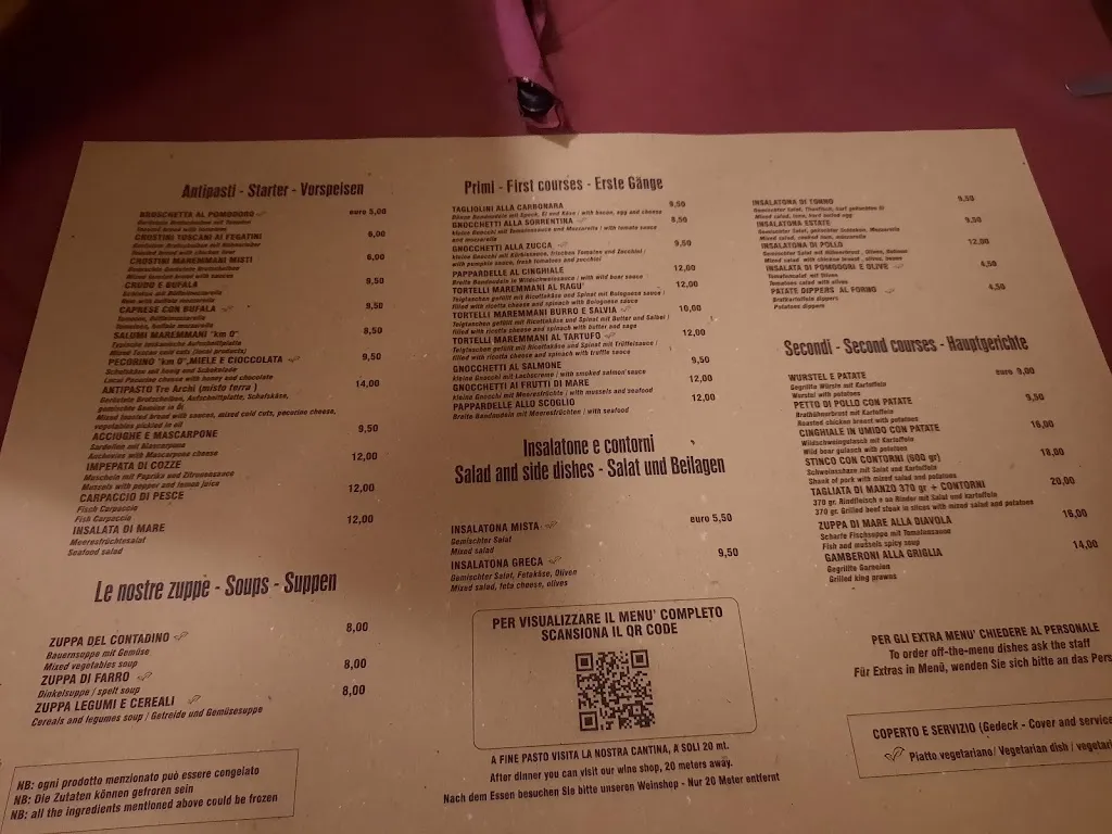 Menu_La Cantina dei 3 Archi_Massa Marittima_image_1