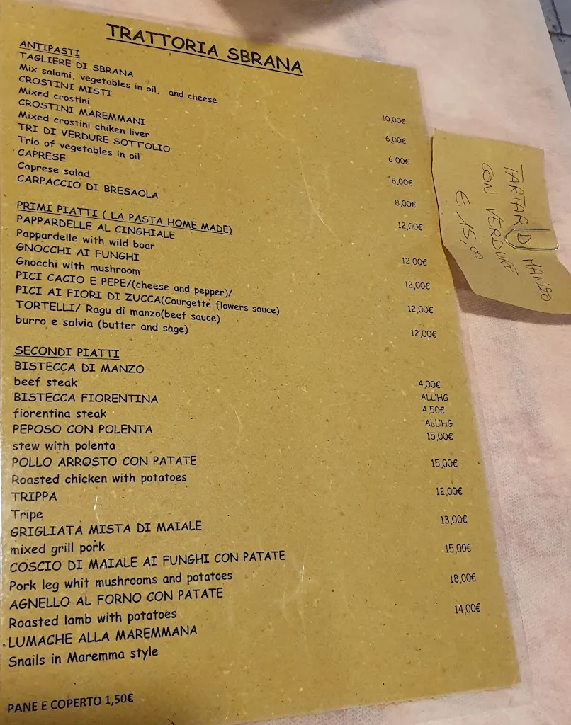 Menu_Trattoria Sbrana_Massa Marittima_image_1