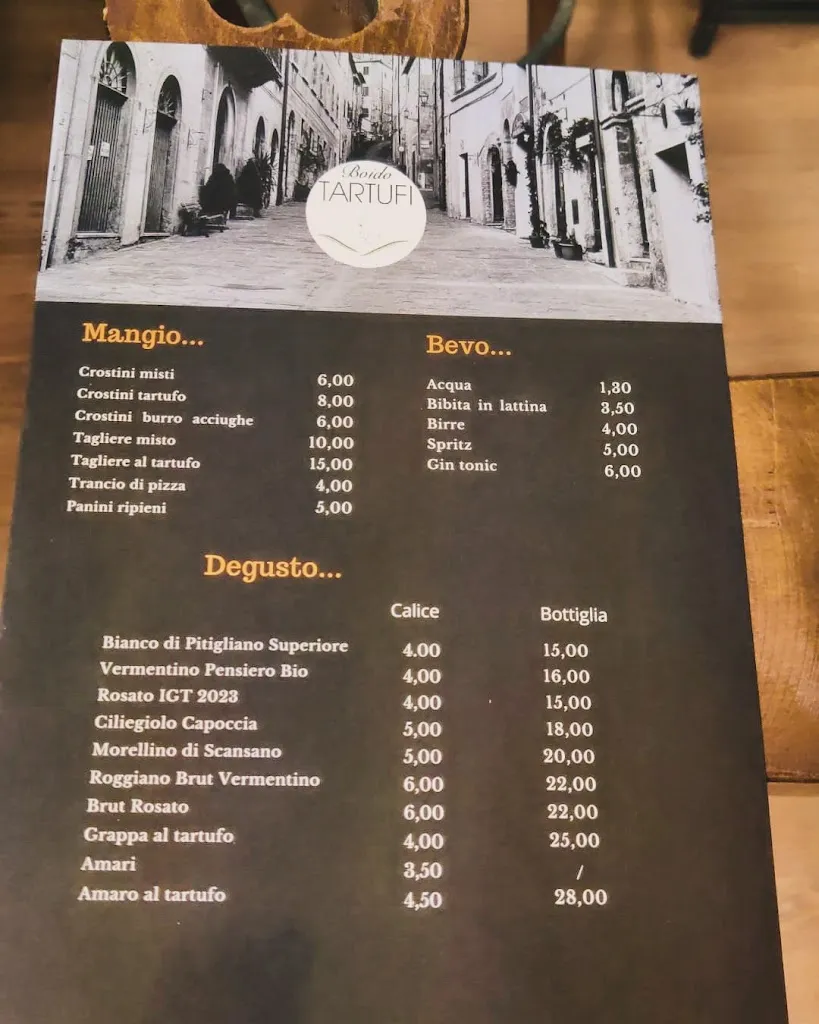 Menu_Truffle Garden Shop & Wine bar_Massa Marittima_immagine_2