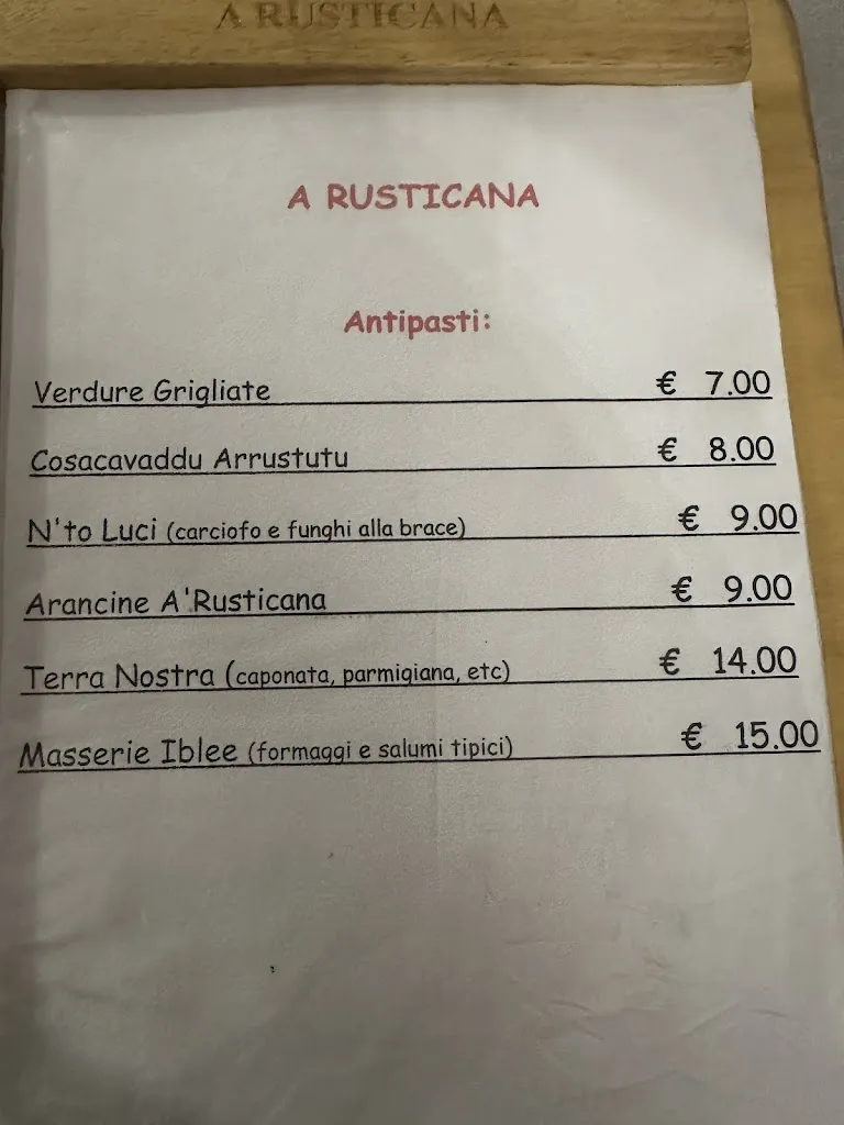 Menu_A' Rusticana_Montalbano_image_1