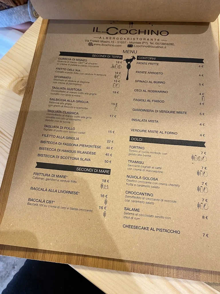 Menu_Ristorante Il Cochino_Montale_image_4