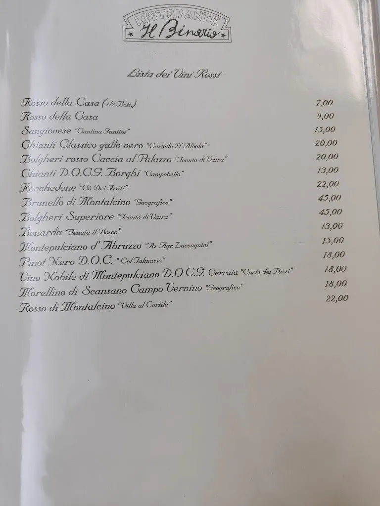 Menu_Ristorante Il Binario_Montale_image_1