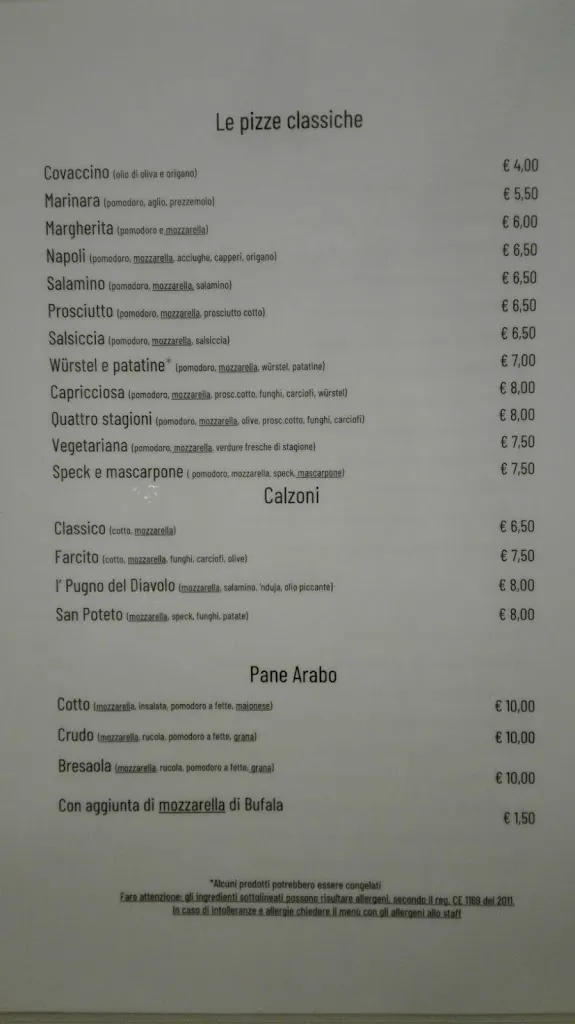 Menü_La Bottega di Tobbiana Ristorante Pizzeria Merende_Montale_Bild_2