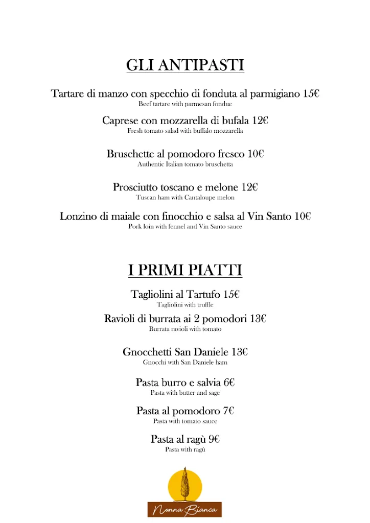 Menu_Agri restaurant Nonna Bianca_Montaione_image_2