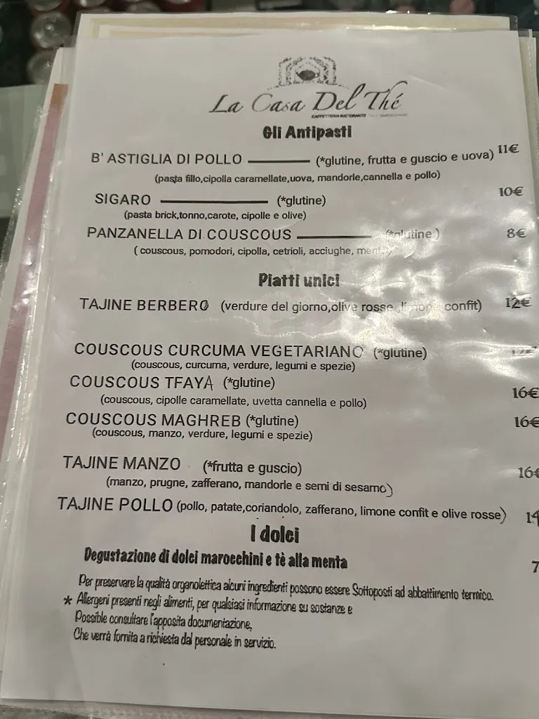 Menu_La Casa Del Thé_Montebonello_image_1