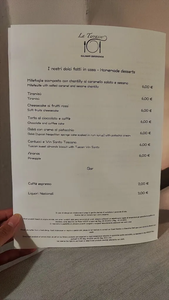 Menu_Ristorante La Terrasse_Monte San Savino_image_3