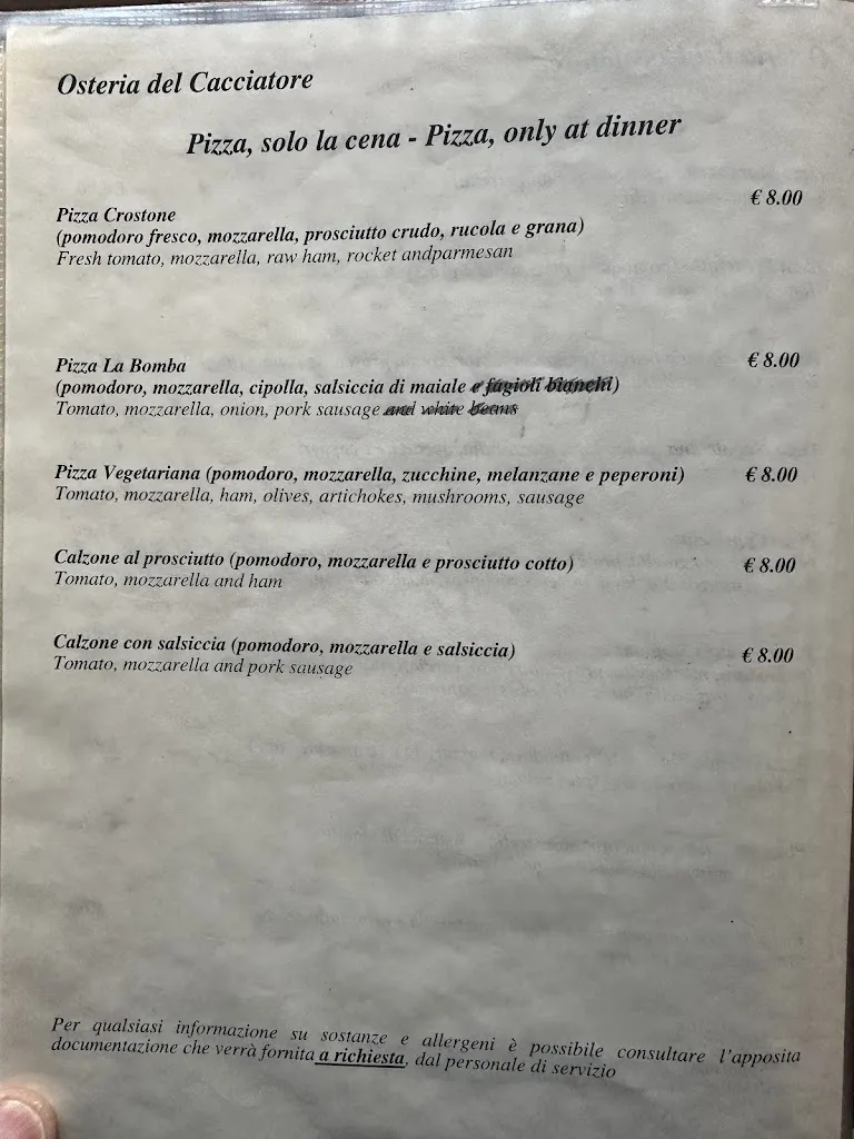 Menu_Osteria Del Cacciatore_Monte San Savino_image_2