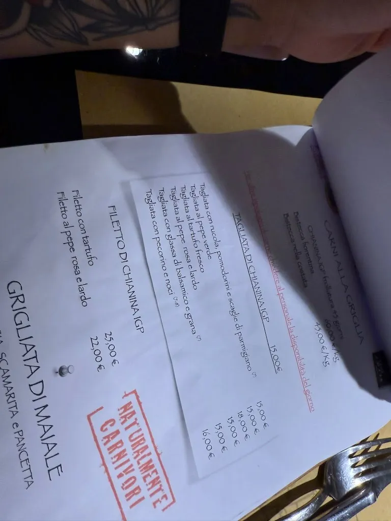 Menu_Qui Ciccia Ristorante Griglieria_Monte San Savino_image_1