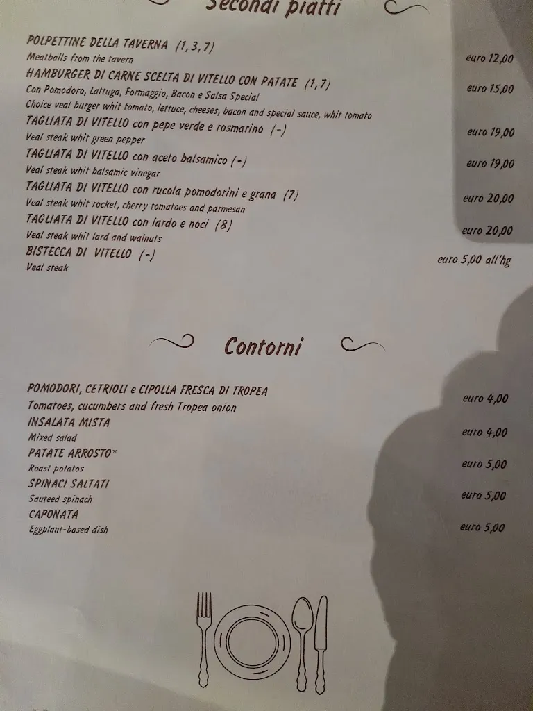 Menu_La Taverna del Sansovino_Monte San Savino_image_2