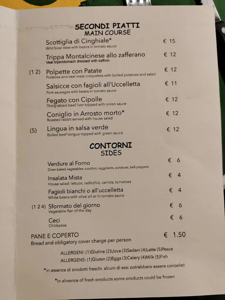 Menu_Osteria di Porta al Cassero_Montalcino_image_2