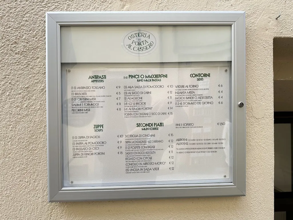 Menu_Osteria di Porta al Cassero_Montalcino_image_4