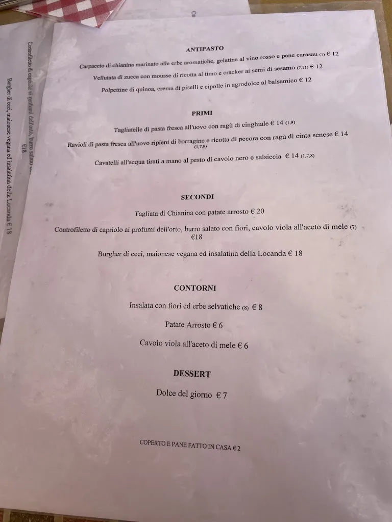 Menu_Locanda Demetra & Montalcino Cooking School_Montalcino_image_4