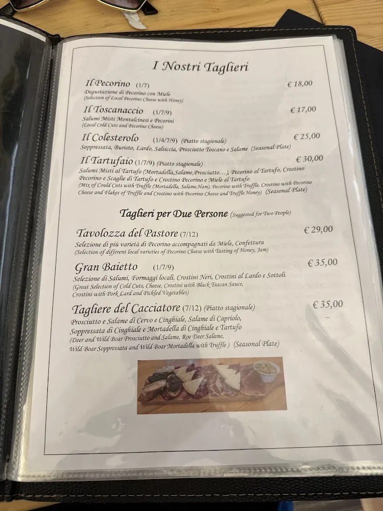 Menu_La Taverna di Baietto_Montalcino_image_2