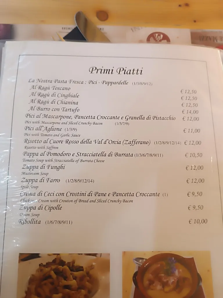 Menu_La Taverna di Baietto_Montalcino_image_3