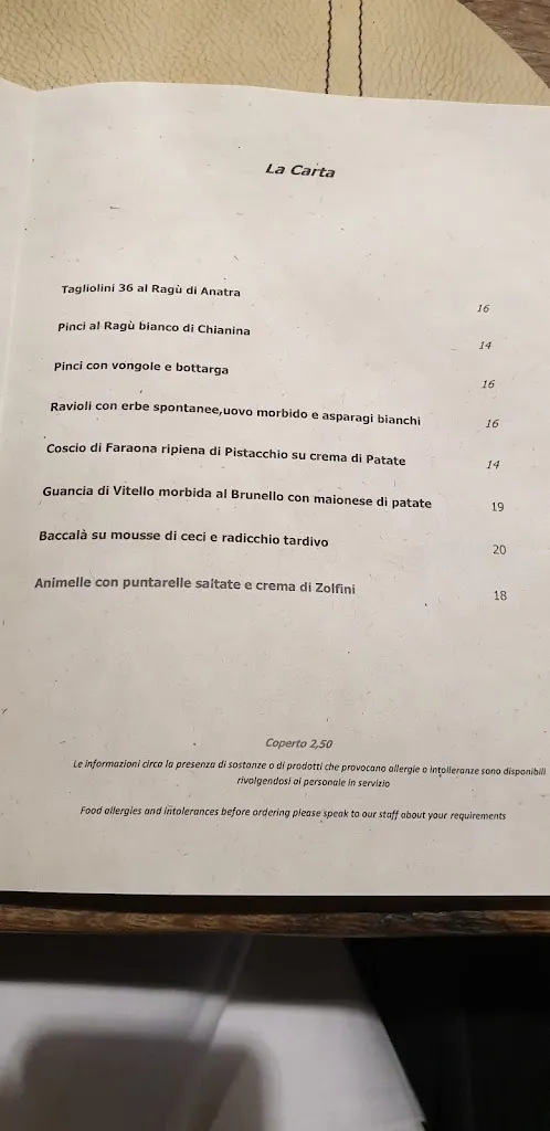 Menu_Drogheria & Locanda Franci_Montalcino_image_1