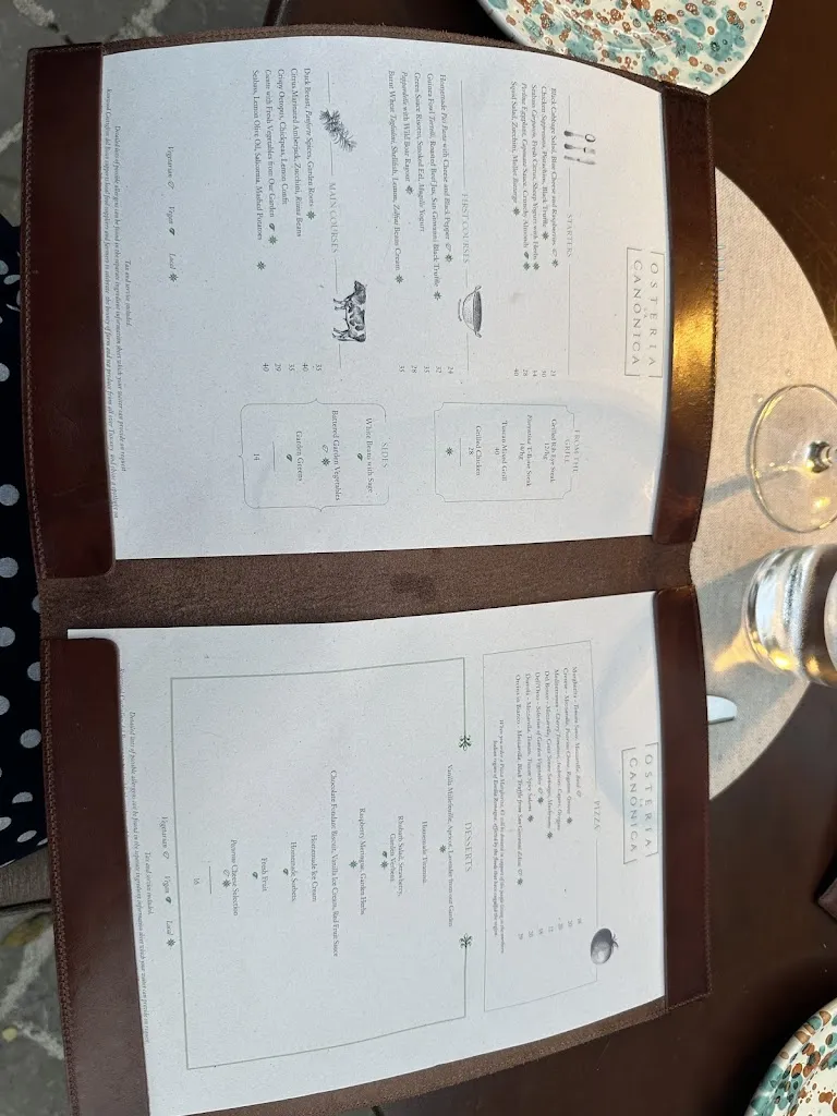 Menu_Osteria La Canonica_Montalcino_image_1