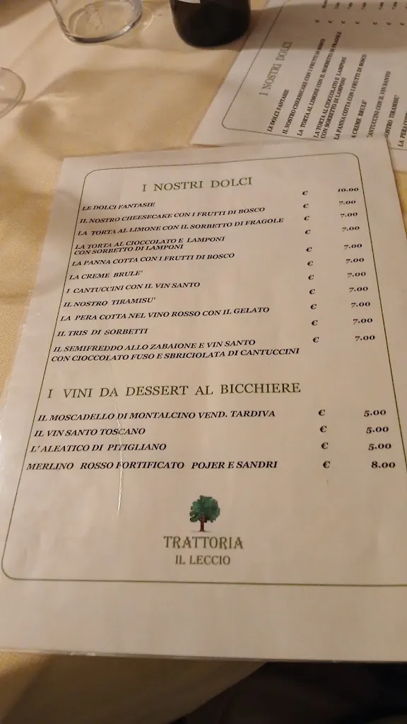 Menu_Trattoria il Leccio_Montalcino_image_2