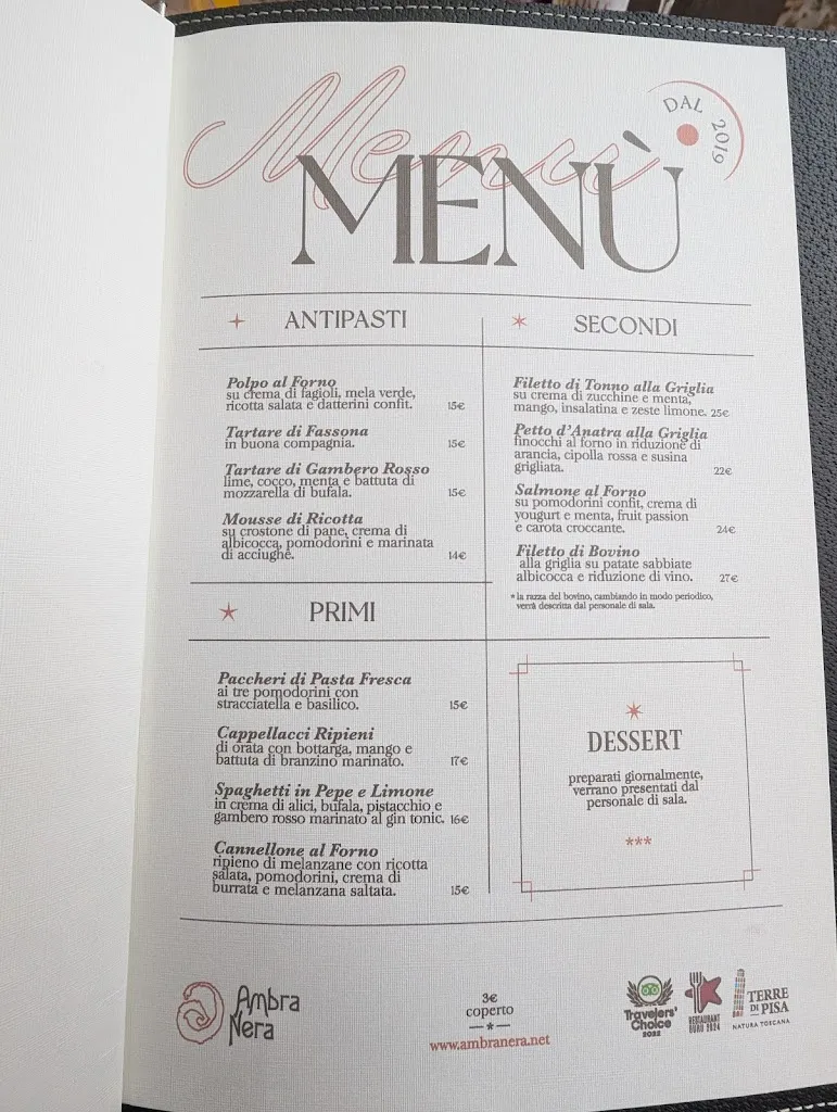 Menu_Ambra Nera_Montecalvoli_image_1